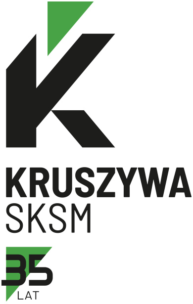 Logotyp Kruszywa SKSM z oznaczeniem 35-lecia